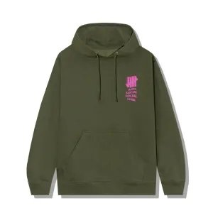 Anti Social Social Club x UNDFTD 1st And La Brea Army Heather Hoodie