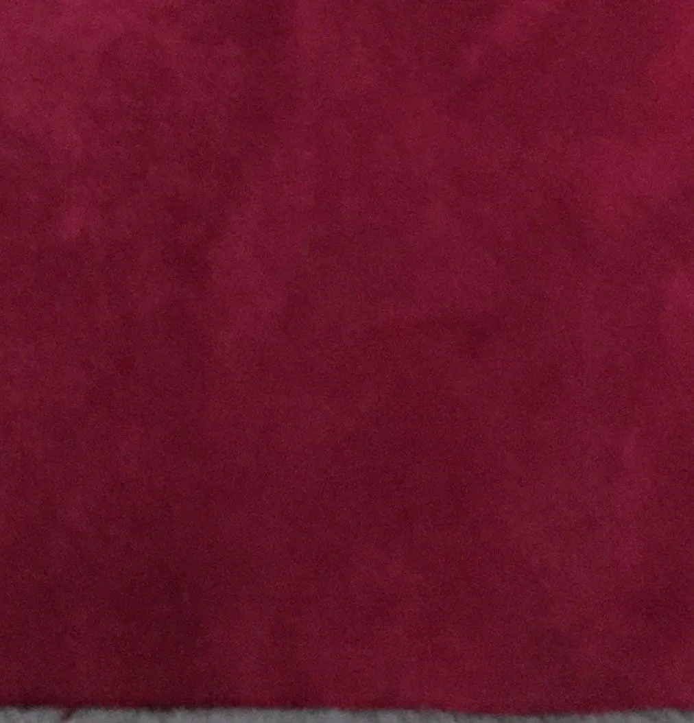 BEET ROOT Hand Dyed HALF YARD Wool Fabric for Wool Applique and Rug Hooking