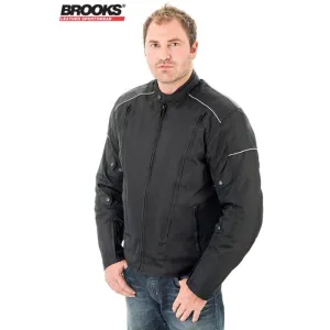 Brook's Sportswear Men's Black Textile Jacket