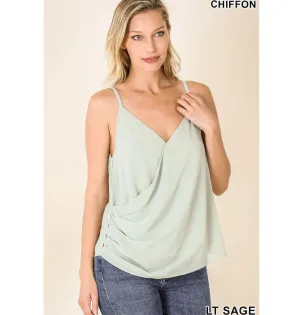 Chiffon Spaghetti Top