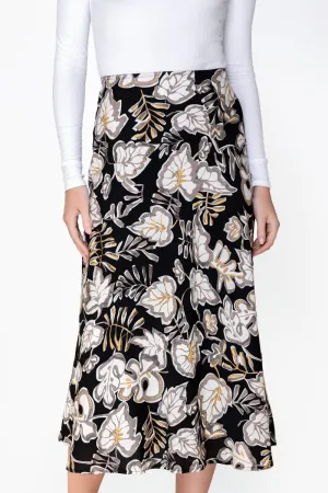 DAKOTA SKIRT (BLACK PATTERN)