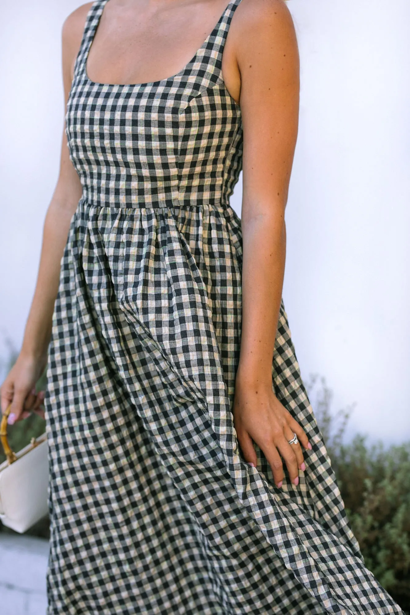 Dani Gingham Maxi Dress