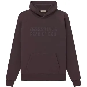 Fear Of God Essentials Plum Hoodie