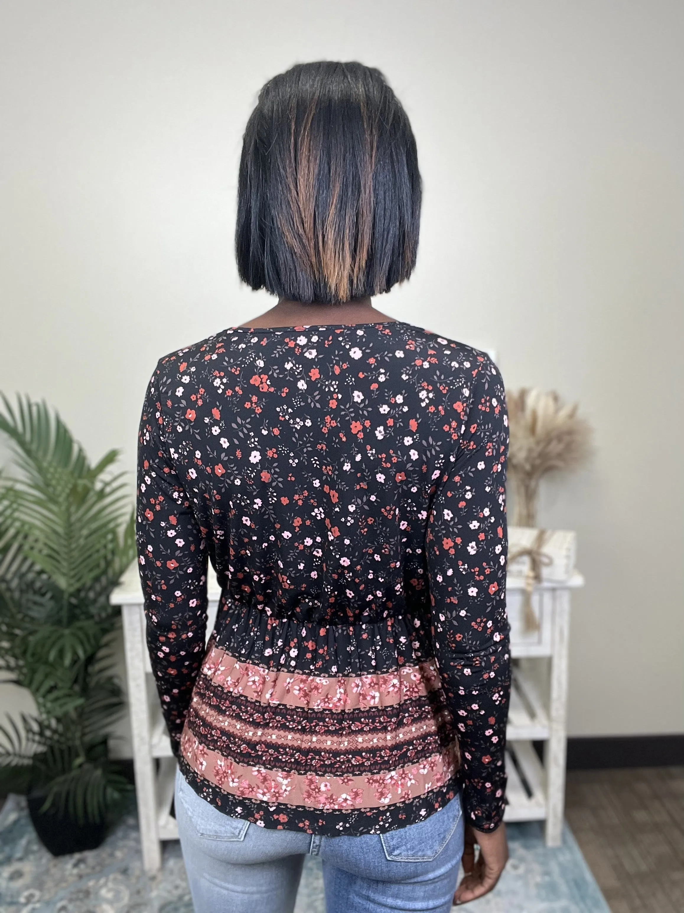 Feeling Floral Long Sleeve Top