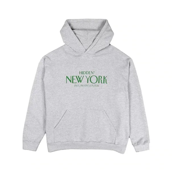 Hidden Magazine Heather Grey Hoodie