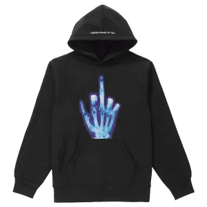 I Never Heard Of You X-Ray Black Hoodie