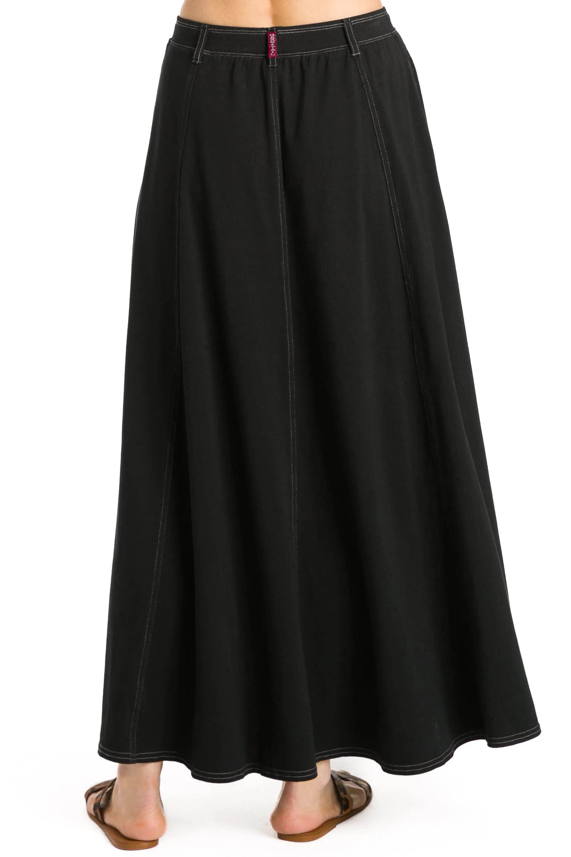 Jean Panel Long Skirt