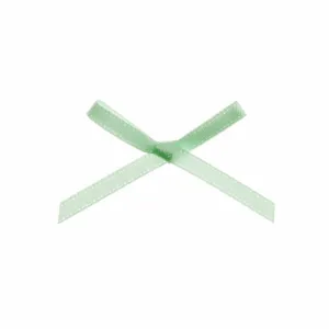 Mint Mini Satin Bow - 3mm (Pack of 100)