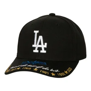 Mitchell & Ness Men's Los Angeles Dodgers Against The Best Pro Snapback Hat, Black