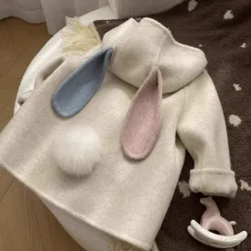 Two Tone Pastel Bunny Coat