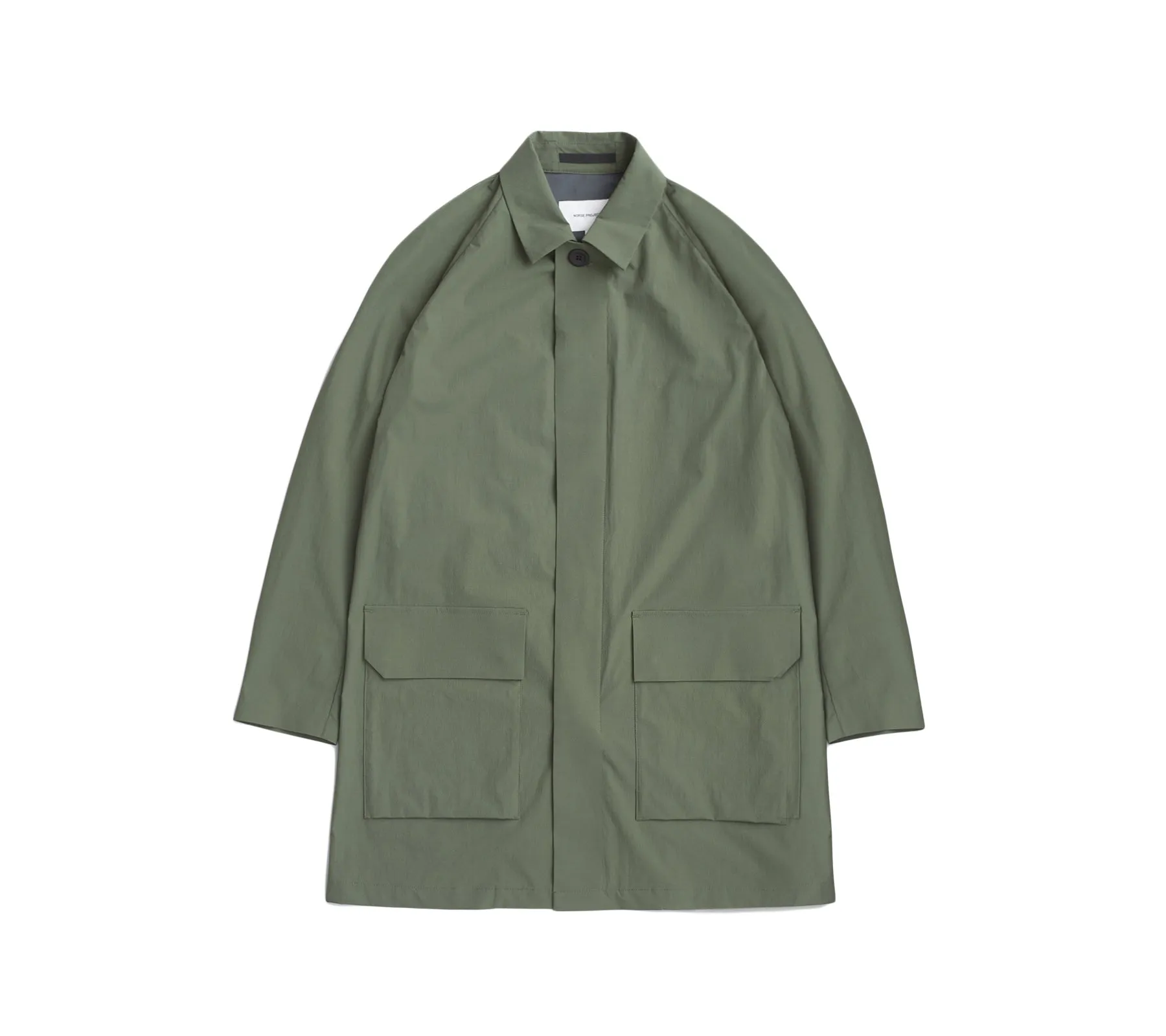 Vargo Travel Light Raglan Mac | Spruce Green